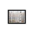 Picture of Birch forest in fog II _GroupedProduct_Rectangle_Landscape_Photography _GroupedProduct_Rectangle_Landscape_Framed_Matted_