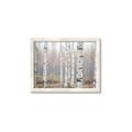 Picture of Birch forest in fog II _GroupedProduct_Rectangle_Landscape_Photography _GroupedProduct_Rectangle_Landscape_Framed_Matted_