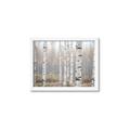 Picture of Birch forest in fog II _GroupedProduct_Rectangle_Landscape_Photography _GroupedProduct_Rectangle_Landscape_Framed_Matted_
