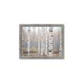 Picture of Birch forest in fog II _GroupedProduct_Rectangle_Landscape_Photography _GroupedProduct_Rectangle_Landscape_Framed_Matted_