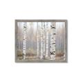 Picture of Birch forest in fog II _GroupedProduct_Rectangle_Landscape_Photography _GroupedProduct_Rectangle_Landscape_Framed_Matted_