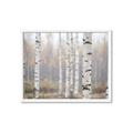Picture of Birch forest in fog II _GroupedProduct_Rectangle_Landscape_Photography _GroupedProduct_Rectangle_Landscape_Framed_Matted_