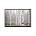 Picture of Birch forest in fog II _GroupedProduct_Rectangle_Landscape_Photography _GroupedProduct_Rectangle_Landscape_Framed_Matted_
