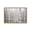 Picture of Birch forest in fog II _GroupedProduct_Rectangle_Landscape_Photography _GroupedProduct_Rectangle_Landscape_Framed_Matted_