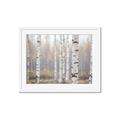 Picture of Birch forest in fog II _GroupedProduct_Rectangle_Landscape_Photography _GroupedProduct_Rectangle_Landscape_Framed_Matted_