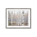 Picture of Birch forest in fog II _GroupedProduct_Rectangle_Landscape_Photography _GroupedProduct_Rectangle_Landscape_Framed_Matted_