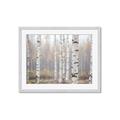 Picture of Birch forest in fog II _GroupedProduct_Rectangle_Landscape_Photography _GroupedProduct_Rectangle_Landscape_Framed_Matted_