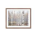 Picture of Birch forest in fog II _GroupedProduct_Rectangle_Landscape_Photography _GroupedProduct_Rectangle_Landscape_Framed_Matted_