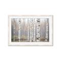 Picture of Birch forest in fog II _GroupedProduct_Rectangle_Landscape_Photography _GroupedProduct_Rectangle_Landscape_Framed_Matted_