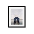 Picture of Boat house swan river _GroupedProduct_Rectangle_Portrait_Photography _GroupedProduct_Rectangle_Portrait_Framed_Matted_