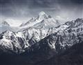 Picture of Snow Mountain with Blue Sky _GroupedProduct_Rectangle_Landscape_Photography _GroupedProduct_Rectangle_Landscape_Unframed_Print_Only_