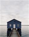 Picture of Boat house swan river _GroupedProduct_Rectangle_Portrait_Photography _GroupedProduct_Rectangle_Portrait_Unframed_Print_Only_