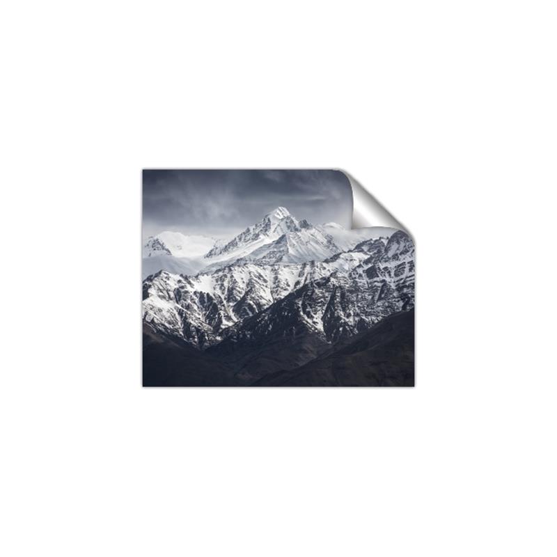 Picture of Snow Mountain with Blue Sky _GroupedProduct_Rectangle_Landscape_Photography _GroupedProduct_Rectangle_Landscape_Unframed_Print_Only_