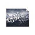 Picture of Snow Mountain with Blue Sky _GroupedProduct_Rectangle_Landscape_Photography _GroupedProduct_Rectangle_Landscape_Unframed_Print_Only_