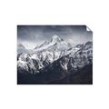 Picture of Snow Mountain with Blue Sky _GroupedProduct_Rectangle_Landscape_Photography _GroupedProduct_Rectangle_Landscape_Unframed_Print_Only_