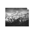Picture of Snow Mountain with Blue Sky _GroupedProduct_Rectangle_Landscape_Photography _GroupedProduct_Rectangle_Landscape_Unframed_Print_Only_