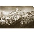 Picture of Snow Mountain with Blue Sky _GroupedProduct_Rectangle_Landscape_Photography _GroupedProduct_Rectangle_Landscape_Unframed_Print_Only_
