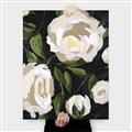 Picture of White Buttercups  _GroupedProduct_Rectangle_Portrait_Canvas_