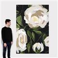 Picture of White Buttercups  _GroupedProduct_Rectangle_Portrait_Canvas_