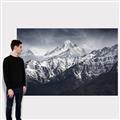 Picture of Snow Mountain with Blue Sky _GroupedProduct_Rectangle_Landscape_Photography _GroupedProduct_Rectangle_Landscape_Canvas_