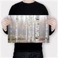 Picture of Birch forest in fog II _GroupedProduct_Rectangle_Landscape_Photography _GroupedProduct_Rectangle_Landscape_Canvas_