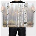 Picture of Birch forest in fog II _GroupedProduct_Rectangle_Landscape_Photography _GroupedProduct_Rectangle_Landscape_Canvas_