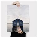 Picture of Boat house swan river _GroupedProduct_Rectangle_Portrait_Photography _GroupedProduct_Rectangle_Portrait_Canvas_