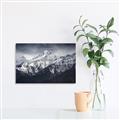 Picture of Snow Mountain with Blue Sky _GroupedProduct_Rectangle_Landscape_Photography _GroupedProduct_Rectangle_Landscape_Canvas_