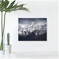 Picture of Snow Mountain with Blue Sky _GroupedProduct_Rectangle_Landscape_Photography _GroupedProduct_Rectangle_Landscape_Canvas_