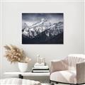Picture of Snow Mountain with Blue Sky _GroupedProduct_Rectangle_Landscape_Photography _GroupedProduct_Rectangle_Landscape_Canvas_