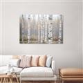 Picture of Birch forest in fog II _GroupedProduct_Rectangle_Landscape_Photography _GroupedProduct_Rectangle_Landscape_Canvas_
