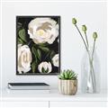 Picture of White Buttercups  _GroupedProduct_Rectangle_Portrait_Canvas_Framed_