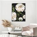 Picture of White Buttercups  _GroupedProduct_Rectangle_Portrait_Canvas_Framed_