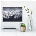 Picture of Snow Mountain with Blue Sky _GroupedProduct_Rectangle_Landscape_Photography _GroupedProduct_Rectangle_Landscape_Canvas_Framed_