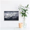 Picture of Snow Mountain with Blue Sky _GroupedProduct_Rectangle_Landscape_Photography _GroupedProduct_Rectangle_Landscape_Canvas_Framed_