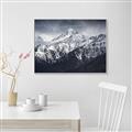 Picture of Snow Mountain with Blue Sky _GroupedProduct_Rectangle_Landscape_Photography _GroupedProduct_Rectangle_Landscape_Canvas_Framed_