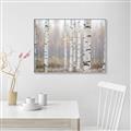 Picture of Birch forest in fog II _GroupedProduct_Rectangle_Landscape_Photography _GroupedProduct_Rectangle_Landscape_Canvas_Framed_