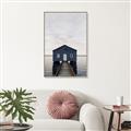 Picture of Boat house swan river _GroupedProduct_Rectangle_Portrait_Photography _GroupedProduct_Rectangle_Portrait_Canvas_Framed_