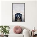 Picture of Boat house swan river _GroupedProduct_Rectangle_Portrait_Photography _GroupedProduct_Rectangle_Portrait_Canvas_Framed_