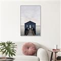 Picture of Boat house swan river _GroupedProduct_Rectangle_Portrait_Photography _GroupedProduct_Rectangle_Portrait_Canvas_Framed_