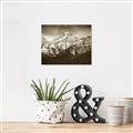 Picture of Snow Mountain with Blue Sky _GroupedProduct_Rectangle_Landscape_Photography _GroupedProduct_Rectangle_Landscape_Unframed_Print_Only_