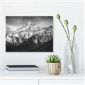 Picture of Snow Mountain with Blue Sky _GroupedProduct_Rectangle_Landscape_Photography _GroupedProduct_Rectangle_Landscape_Unframed_Print_Only_