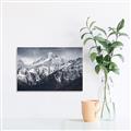 Picture of Snow Mountain with Blue Sky _GroupedProduct_Rectangle_Landscape_Photography _GroupedProduct_Rectangle_Landscape_Unframed_Print_Only_