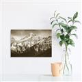 Picture of Snow Mountain with Blue Sky _GroupedProduct_Rectangle_Landscape_Photography _GroupedProduct_Rectangle_Landscape_Unframed_Print_Only_