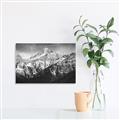Picture of Snow Mountain with Blue Sky _GroupedProduct_Rectangle_Landscape_Photography _GroupedProduct_Rectangle_Landscape_Unframed_Print_Only_