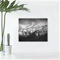 Picture of Snow Mountain with Blue Sky _GroupedProduct_Rectangle_Landscape_Photography _GroupedProduct_Rectangle_Landscape_Unframed_Print_Only_