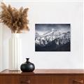 Picture of Snow Mountain with Blue Sky _GroupedProduct_Rectangle_Landscape_Photography _GroupedProduct_Rectangle_Landscape_Unframed_Print_Only_