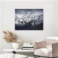 Picture of Snow Mountain with Blue Sky _GroupedProduct_Rectangle_Landscape_Photography _GroupedProduct_Rectangle_Landscape_Unframed_Print_Only_