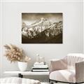Picture of Snow Mountain with Blue Sky _GroupedProduct_Rectangle_Landscape_Photography _GroupedProduct_Rectangle_Landscape_Unframed_Print_Only_