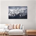 Picture of Snow Mountain with Blue Sky _GroupedProduct_Rectangle_Landscape_Photography _GroupedProduct_Rectangle_Landscape_Unframed_Print_Only_